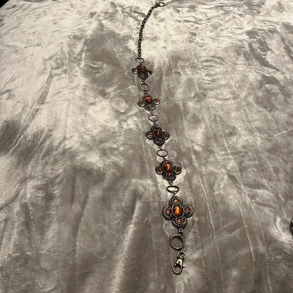 Brass Amber Belt